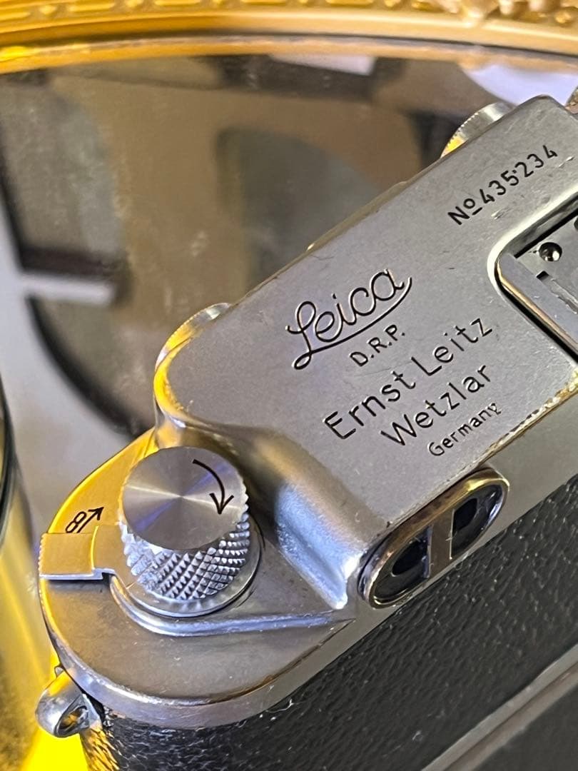 Leica IIIc バルナックライカ Canon 50mm f1.8付き