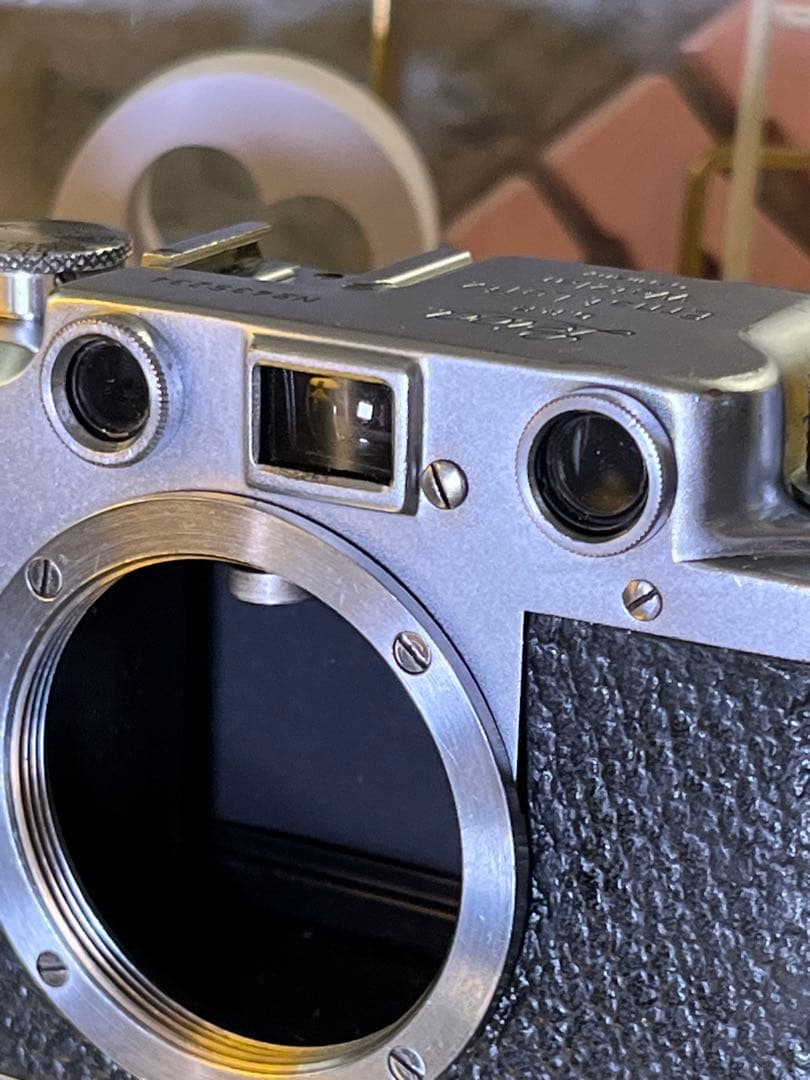 Leica IIIc バルナックライカ Canon 50mm f1.8付き