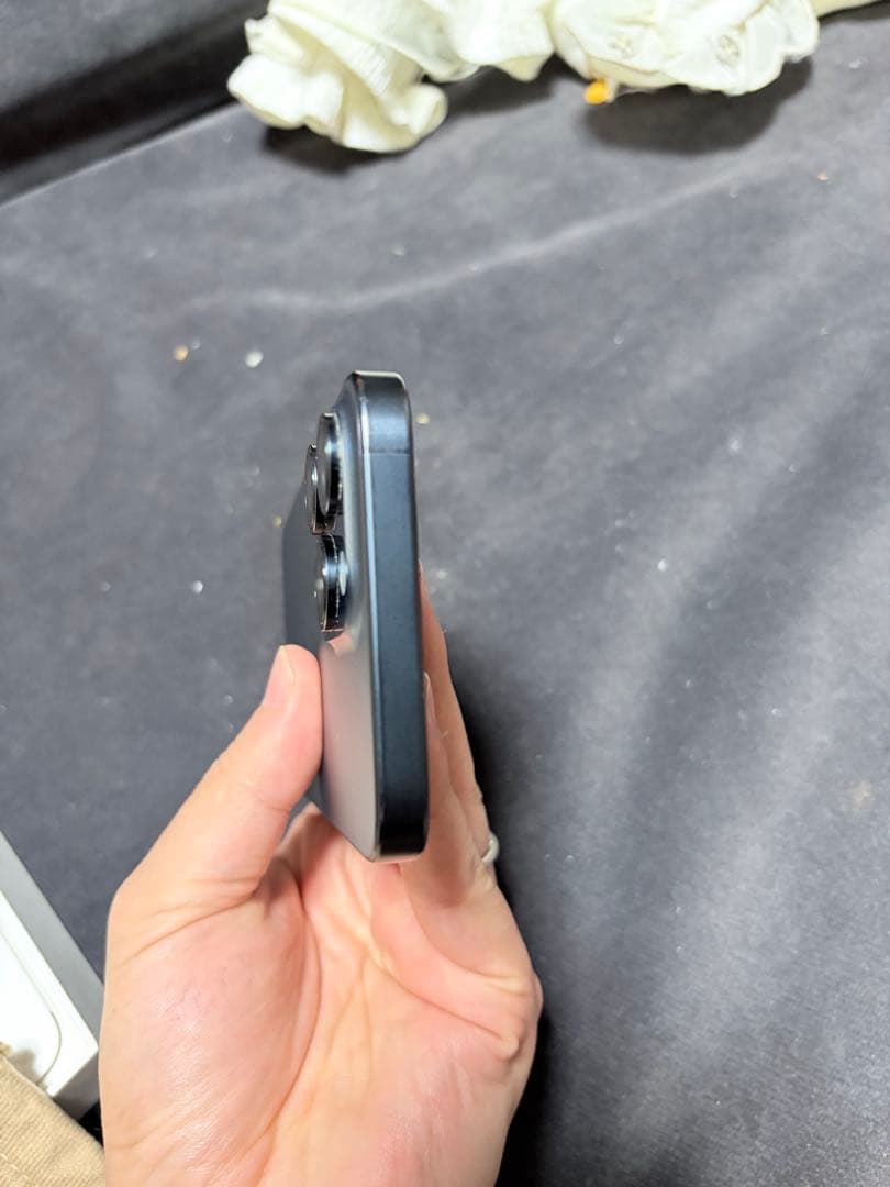 【Apple】iPhone15 Pro Max 512GB ブルーチタニウム