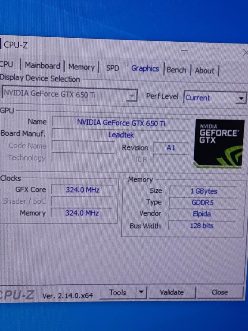 自作PC　Ryzen7 1700・8GB・256GB・GTX650Ti