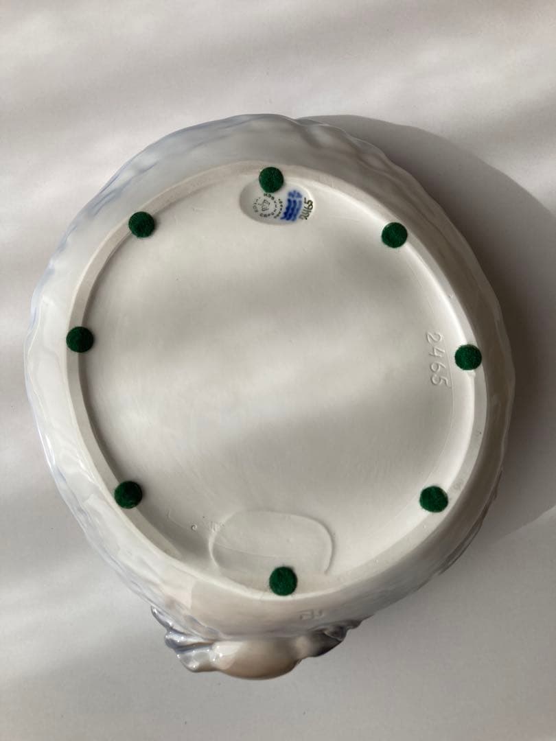 ロイヤルコペンハーゲン　クラブディッシュ　置物　蟹　アール・ヌーヴォー