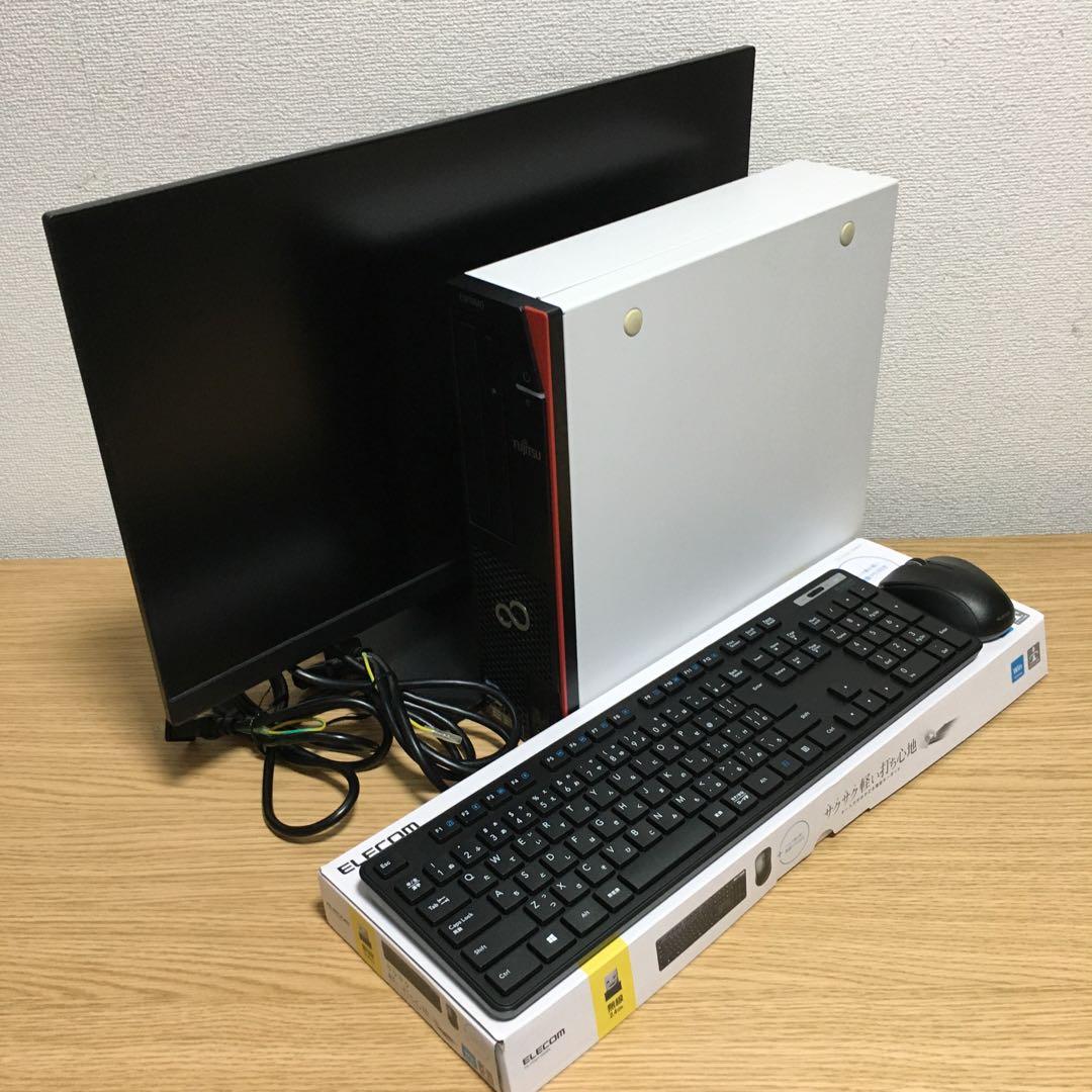 富士通 Win11 快適デスクトップ Office 取説 23.8'モニター