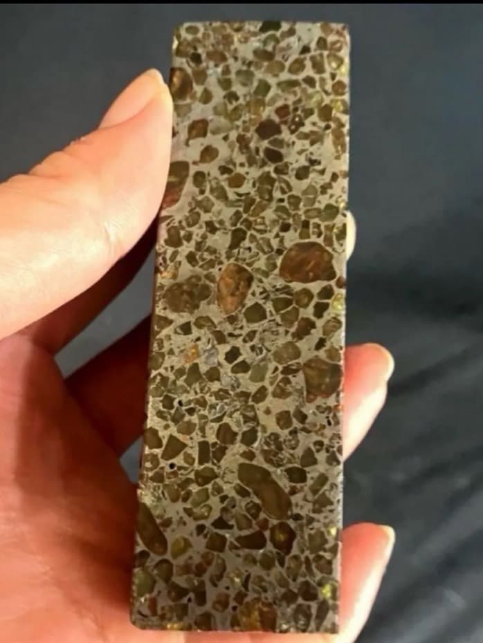 354g セリコ隕石　原石　パラサイト隕石　インゴット