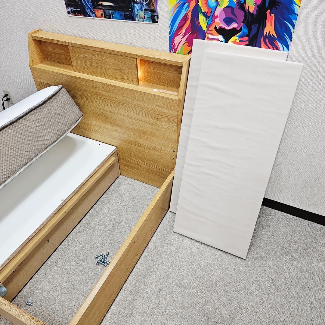 ニトリ すのこベッド 幅98cm×奥行210cm 東京23区内送料無料。