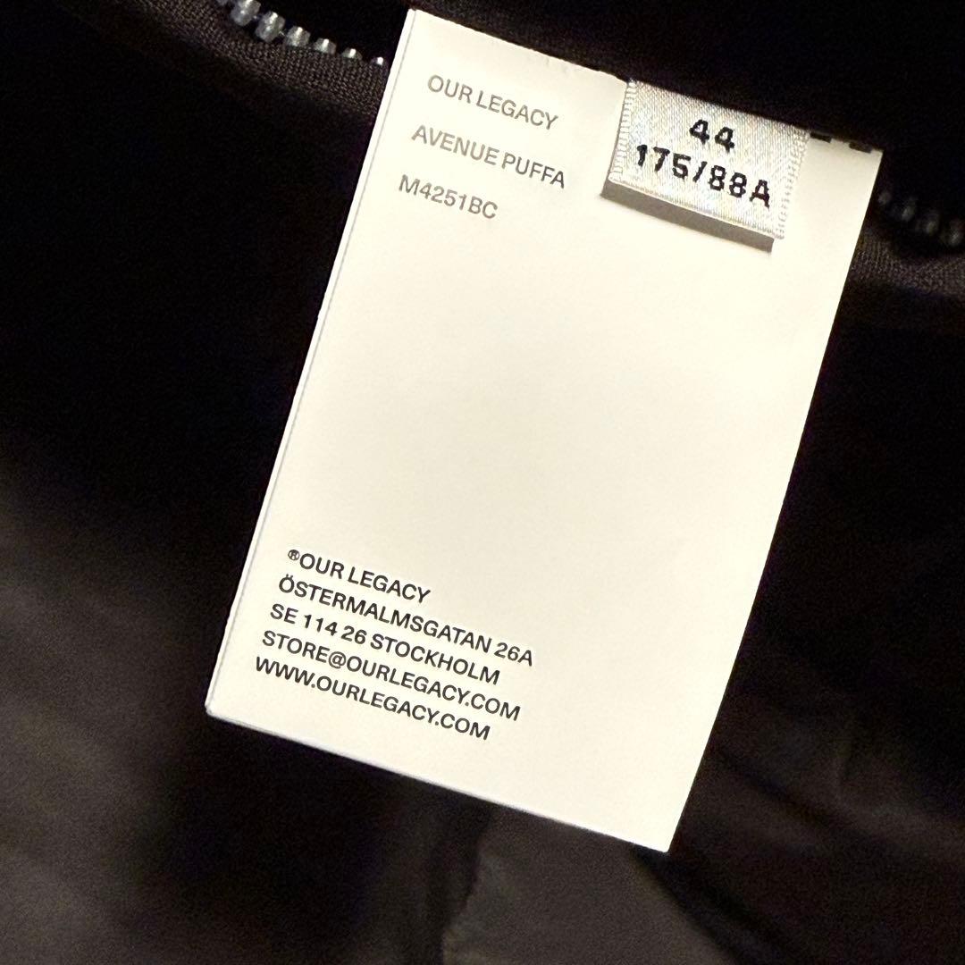 アワーレガシー　パフジャケット　サイズ44