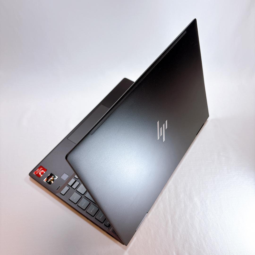【バッテリー100％】hp Envy x360 2in1 タッチ高級機 _722