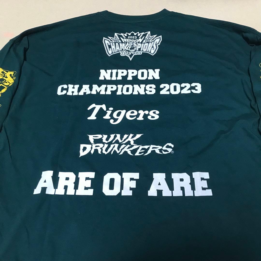 パンクドランカーズ L 阪神タイガース 未使用 Tシャツ 長袖 ロンT 優勝