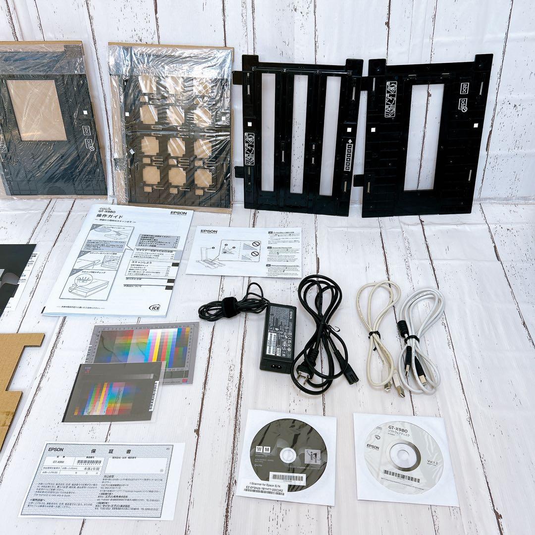 【動作良好】エプソン A4フォト グラフィックスキャナー GT-X980