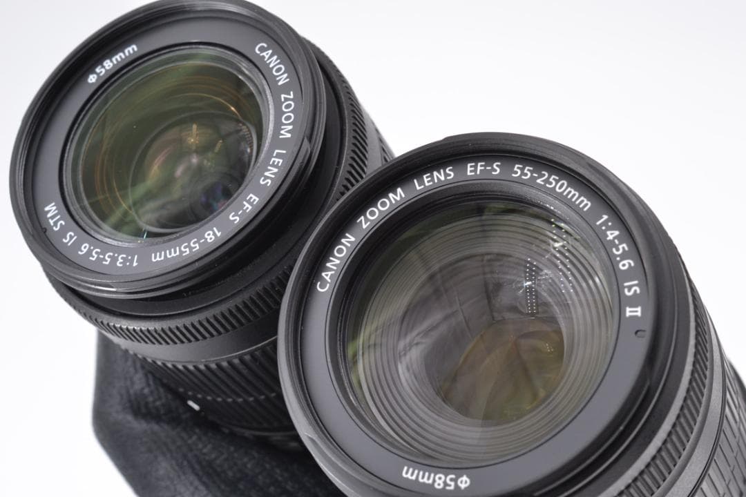 ■ 美品 ■ キャノン　Canon Kiss X7 ダブルズームキット バッグ付