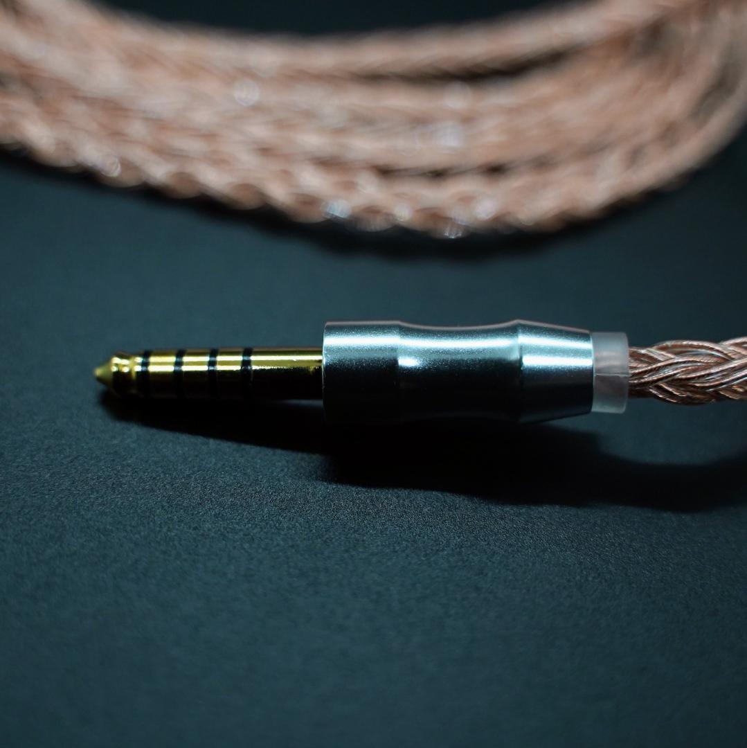 【1点のみ】16コア 7N高純度単結晶銅 無メッキ C IEM 2Pin/4.4