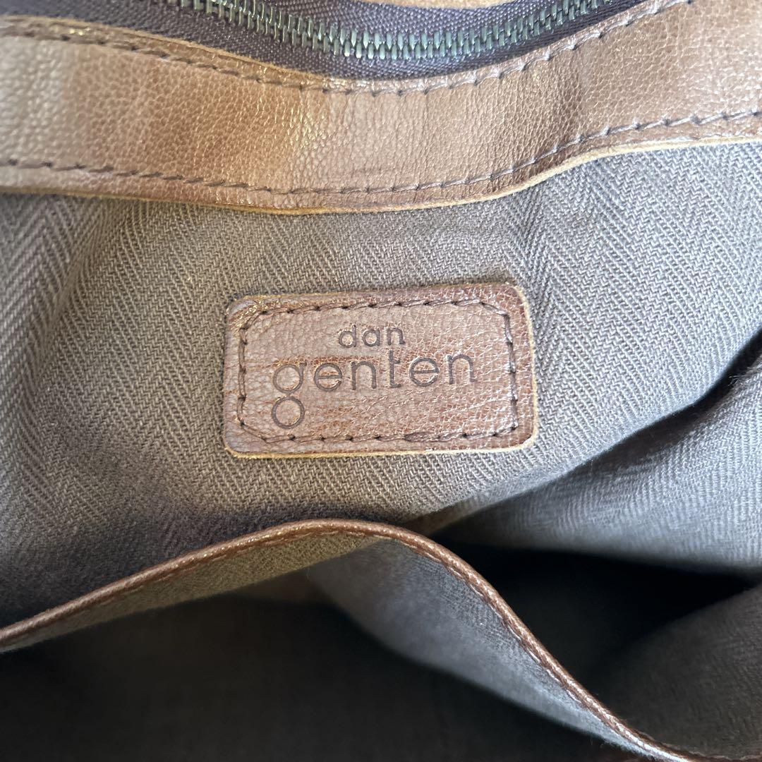 【希少】dan genten ビジネスバッグ ブリーフケース オールレザー A4