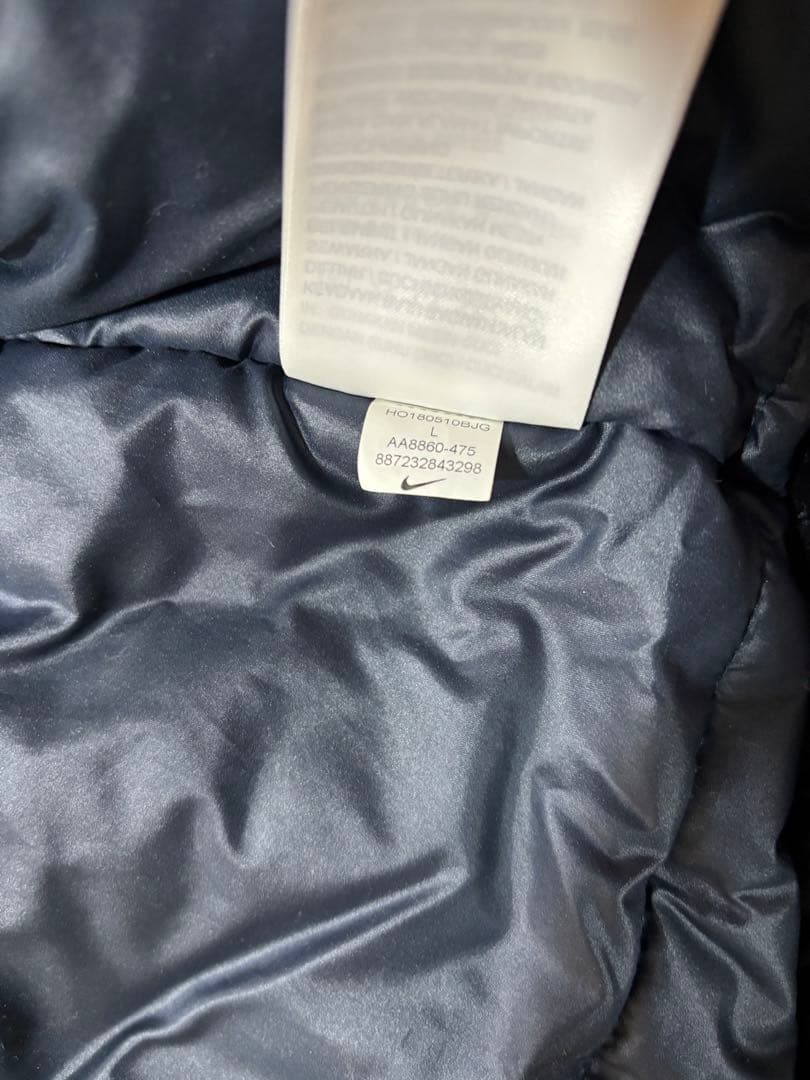 迷彩柄 NSW モッズコート　ナイキ　カモフラ　シンセティック　フィルパーカー