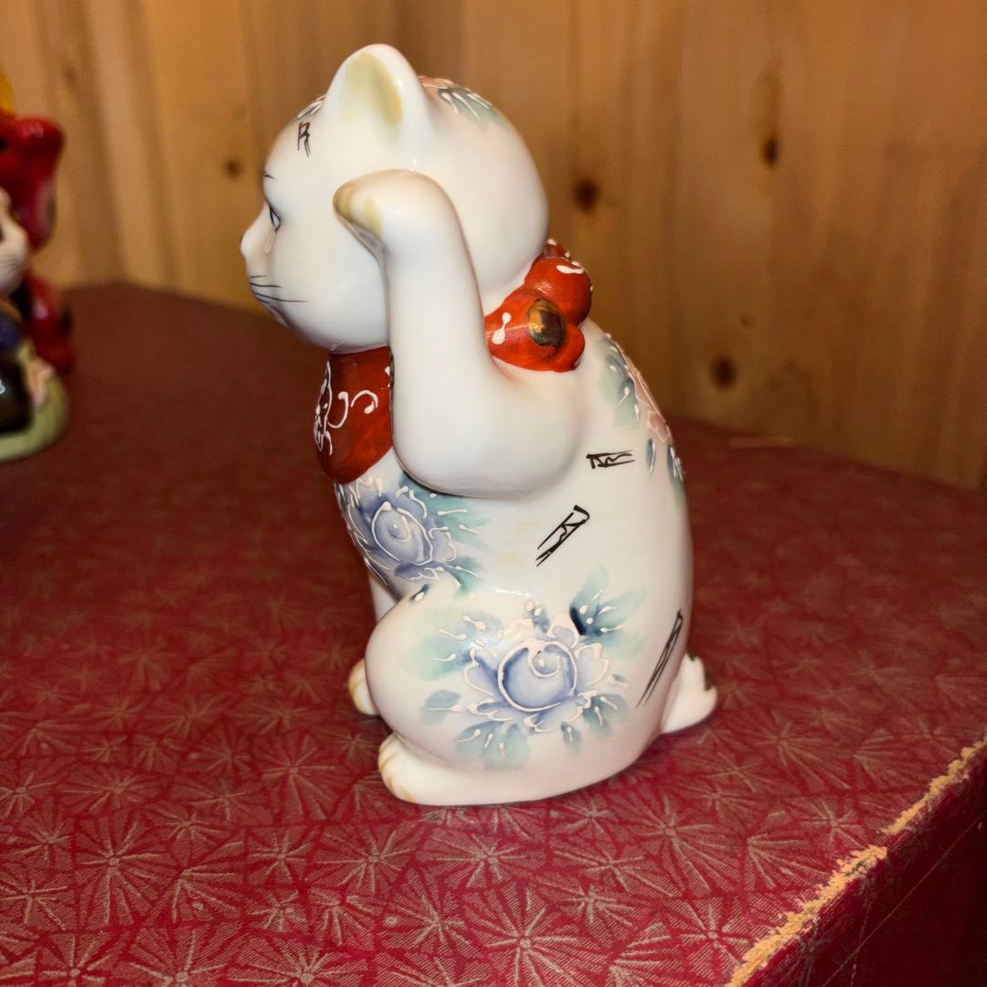 伊万里焼 招き猫