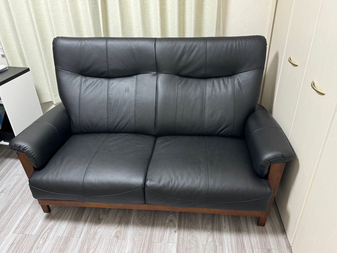 ✅【レザーソファー】未使用美品‼️