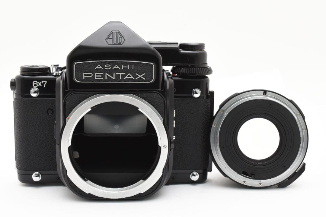 極上品 ペンタックス 6×7 105mm F2.4 アトムレンズ 付 中判カメラ