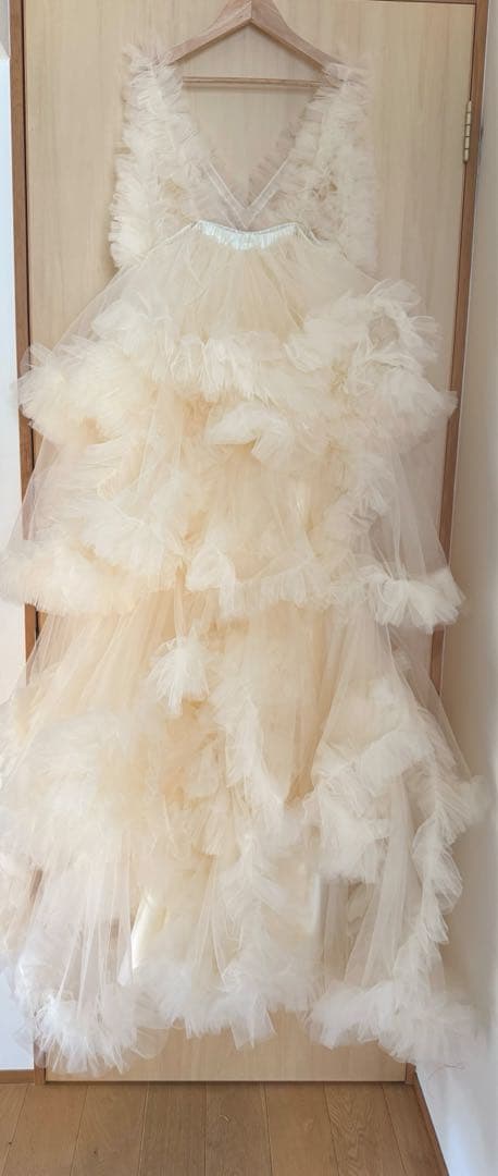 しめじ様♡マタニティフォト　ドレス　衣装　海外　チュール　ボリューム