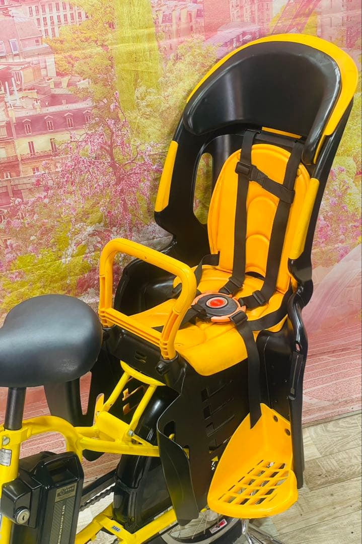 ZK3352 電動自転車 ブリヂストン アンジェリーノ子供乗せ 20インチ