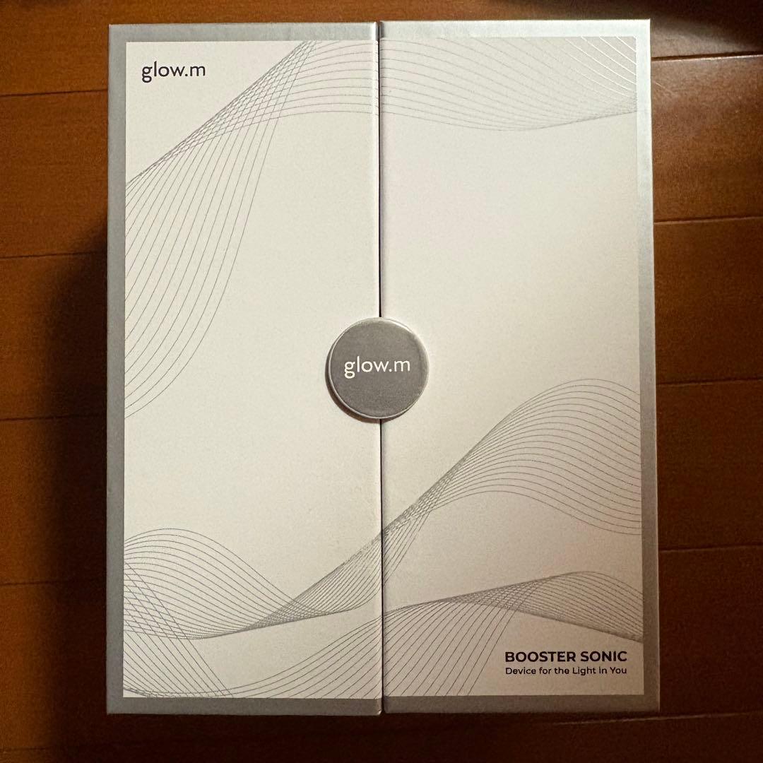 Glow.mブースターソニック 韓国 美顔器 1度のみ使用