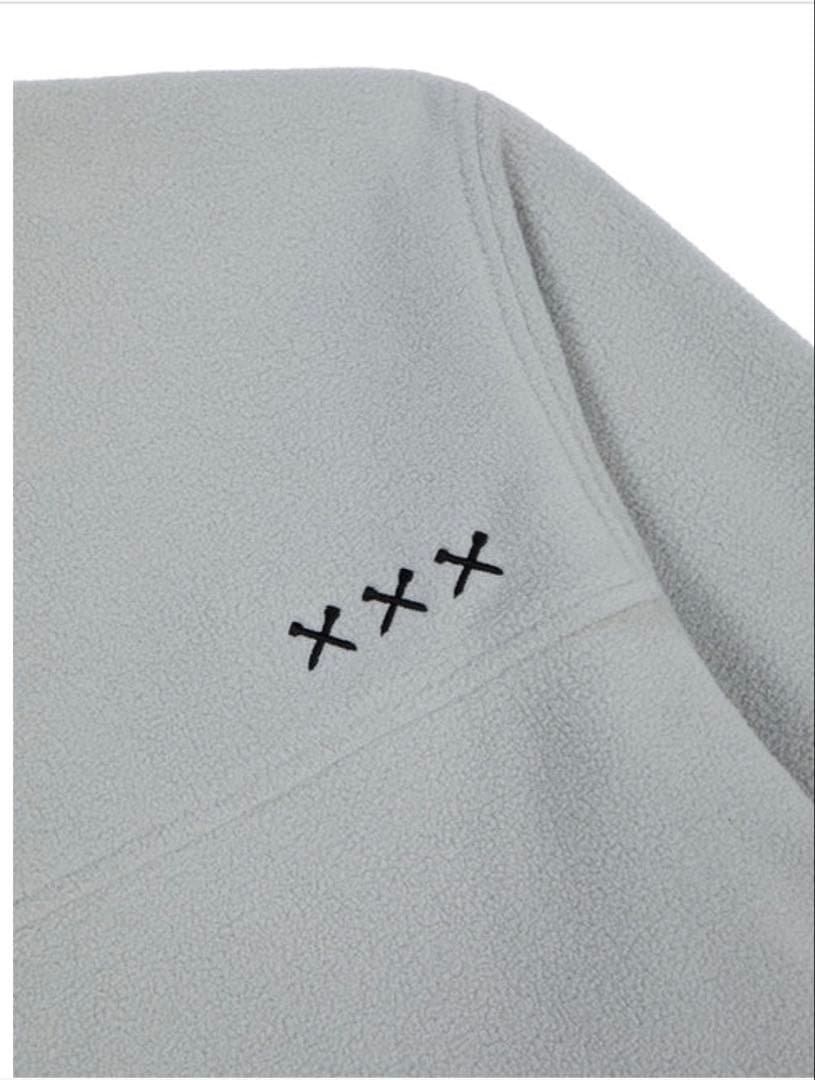 JAMIWEST フリースナイロンリバーシブルジャケット グレー新品