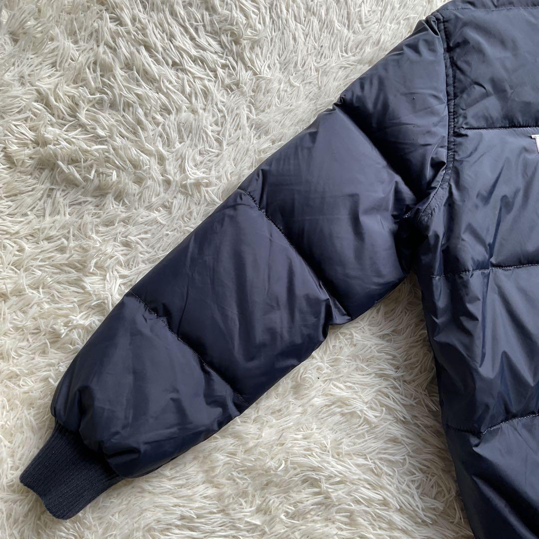 希少✨90's ポロラルフローレン　ポニー　イギリス国旗　ダウンジャケット　紺色