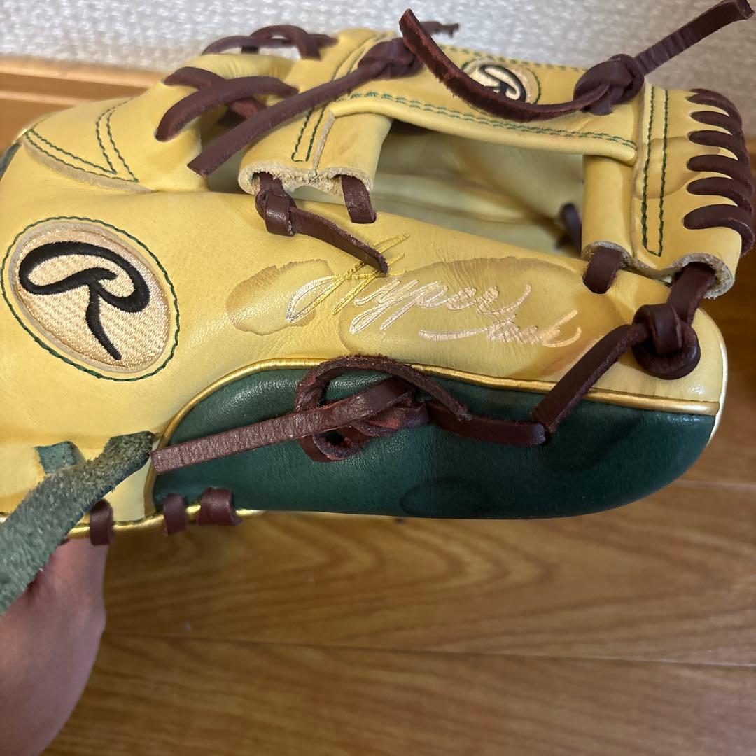 【専用】Rawlings 軟式グローブ プロモデル ベージュと緑