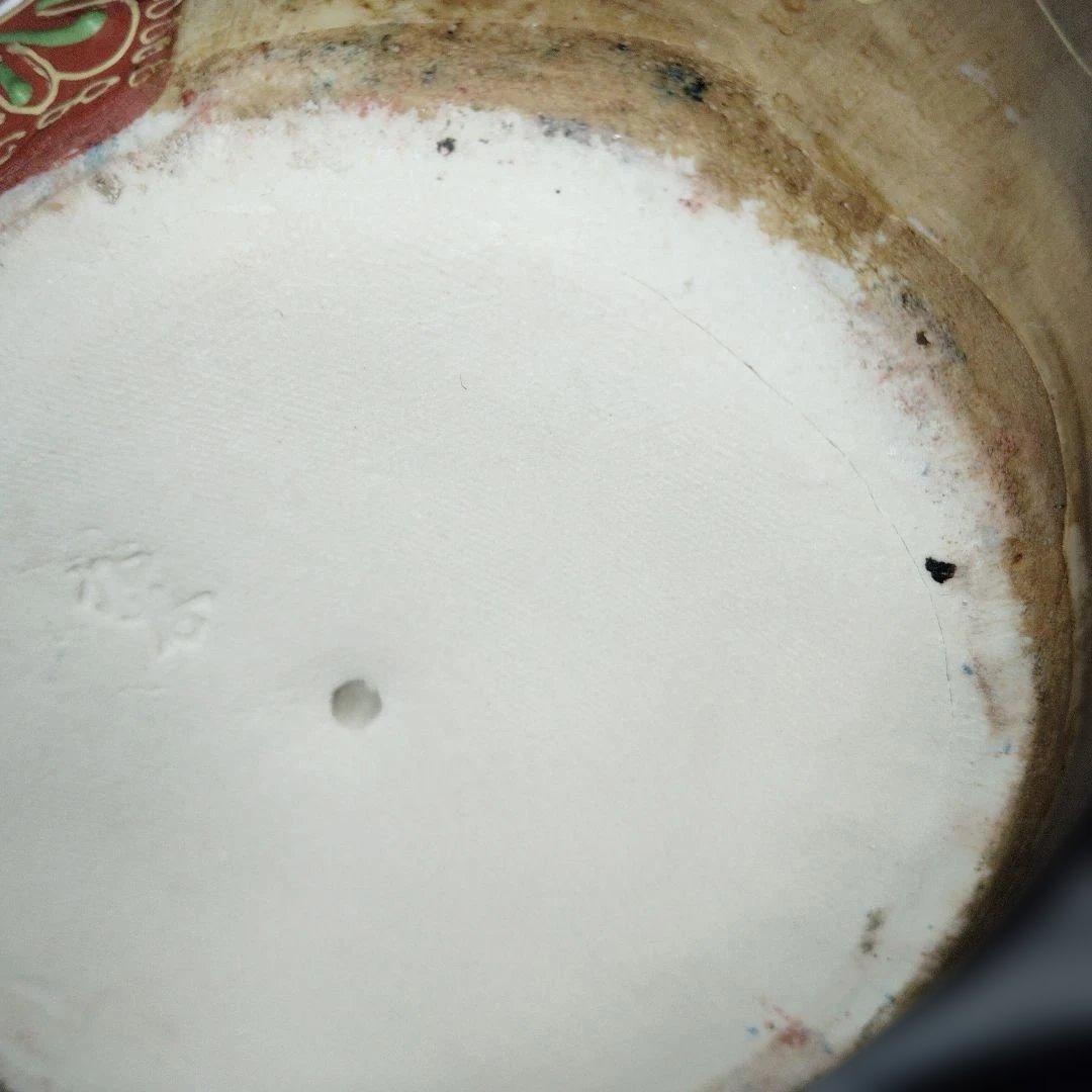 九谷焼 　布袋様　縁起物　 骨董　陶芸　 置物　 古美術　七福神　染付金彩