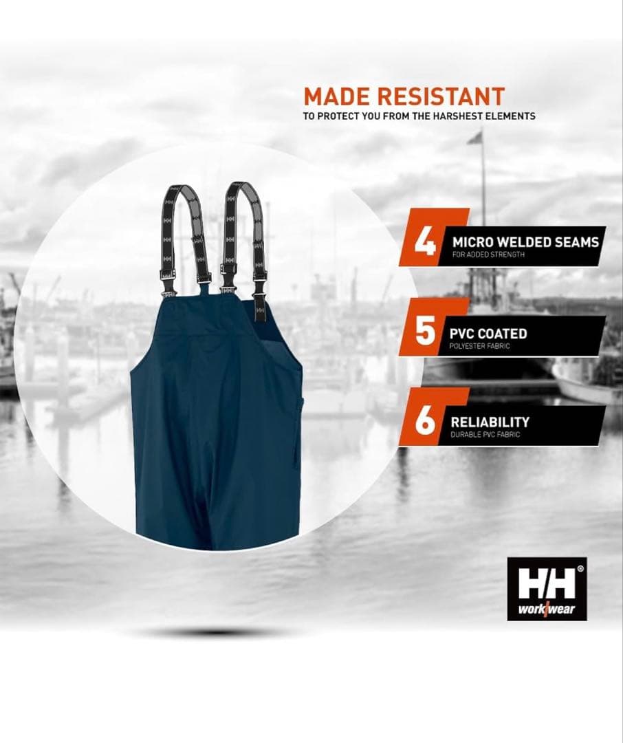 新品未使　ヘリーハンセン　ビブパンツ　Helly Hansen 並行輸入品