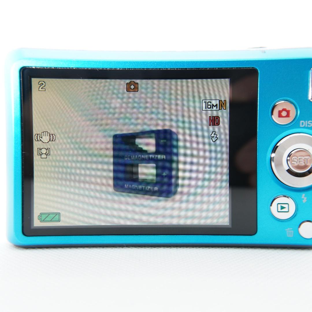 【完動品】CASIO EXILIM EX-ZS210 ブルー