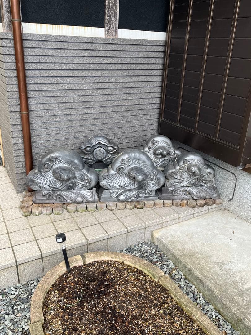 鬼瓦職人手造り一軒家分セット(相談可)