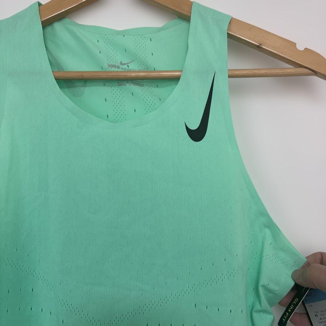 Nike AEROSWIFT タンクトップ Mミントグリーン ティファニーブルー