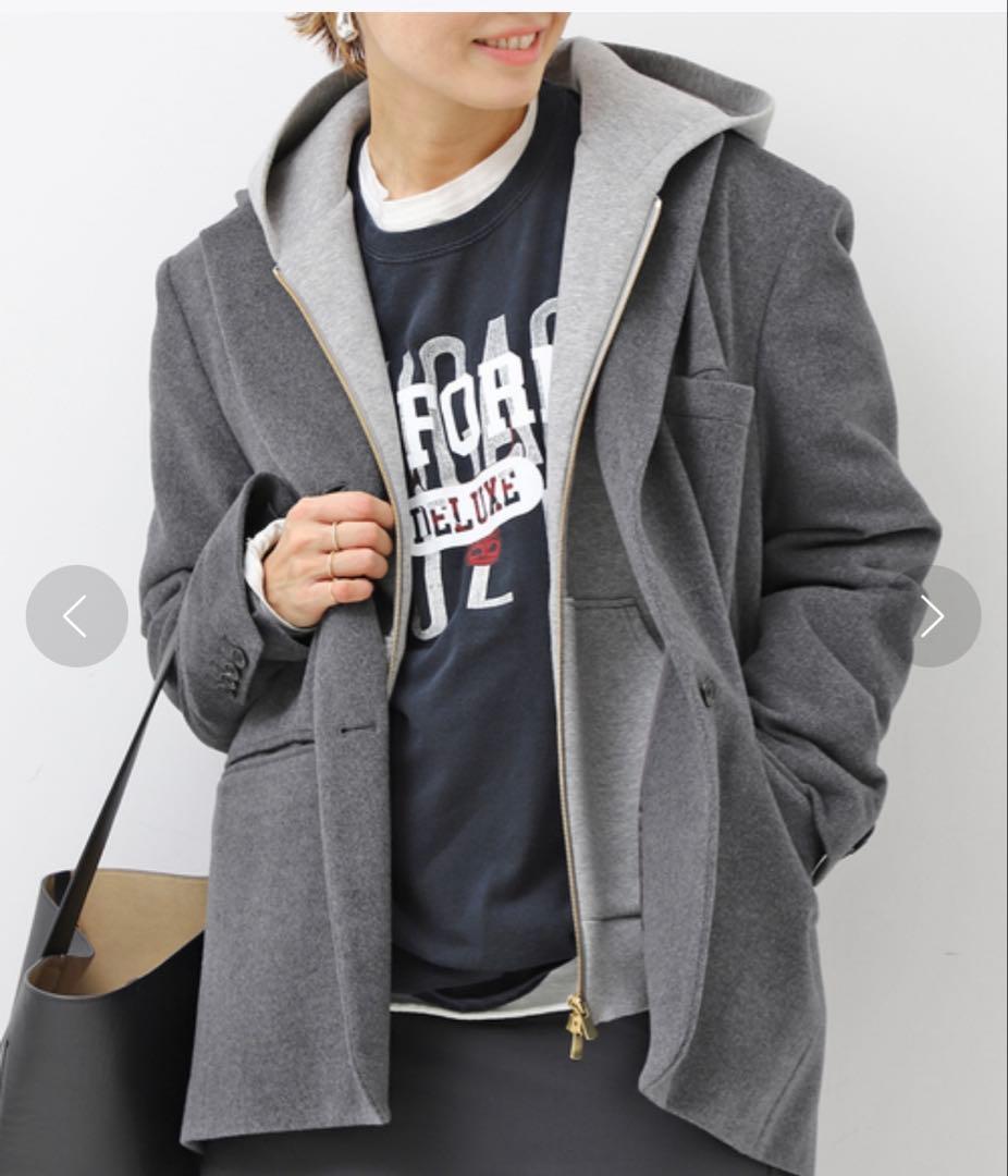 Deuxieme classe Dad Jacket コート　グレー