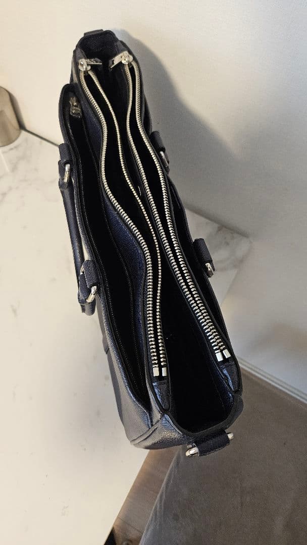 【超美品 あと1日】COACH メトロポリタン ダブルファスナービジネスバッグ