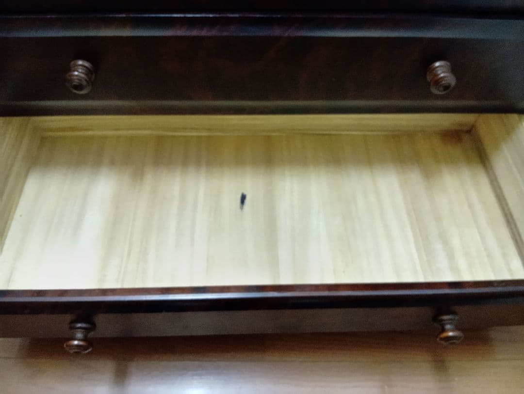 北海道民芸家具　整理箪笥　6段チェスト