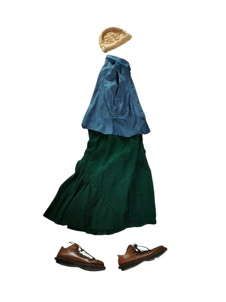 KAPITAL✨リネン混 アミッシュガウチョ