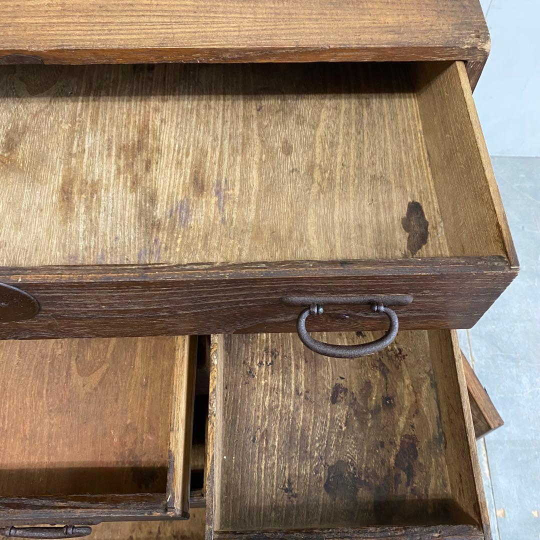 アンティーク チェスト 棚 収納 無垢材 チェスト テレビ台 z416