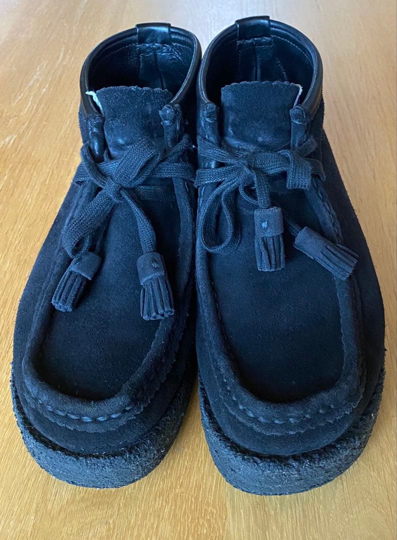 靴 visvim beuys trekker folk BLACK US8