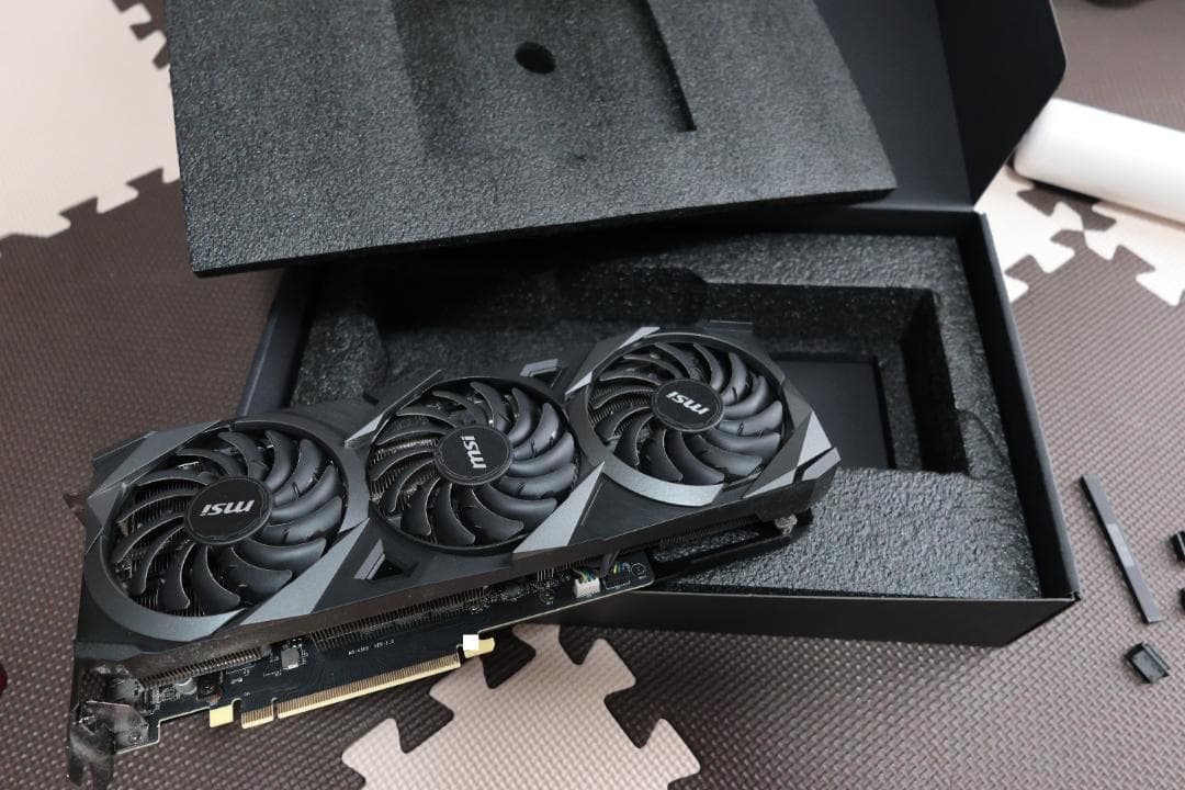 ぽ*ん様 NVIDIA GeForce RTX 3070 Ti 8GB msi