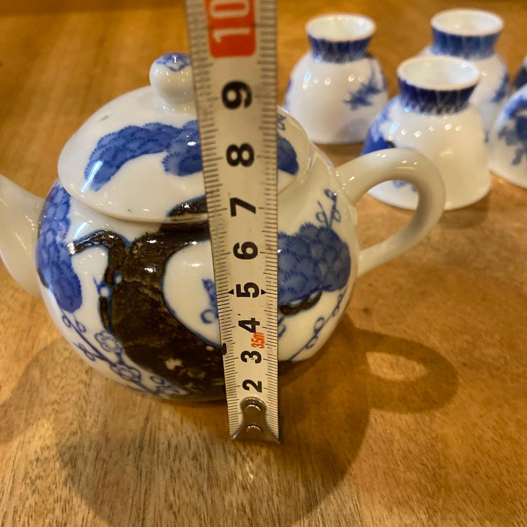 深川製磁昭和中期煎茶器揃え