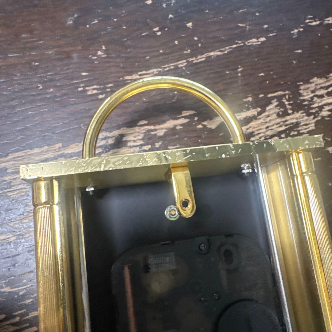 WAKO ゴールド仕上げ 置時計