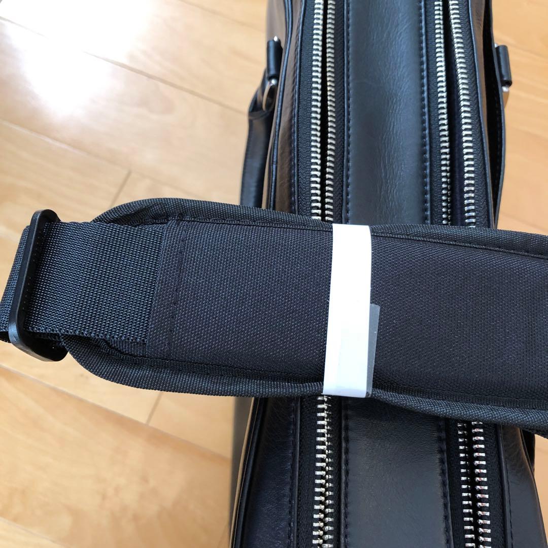 黒 レザービジネスバッグ　ビジネスレザーファクトリー