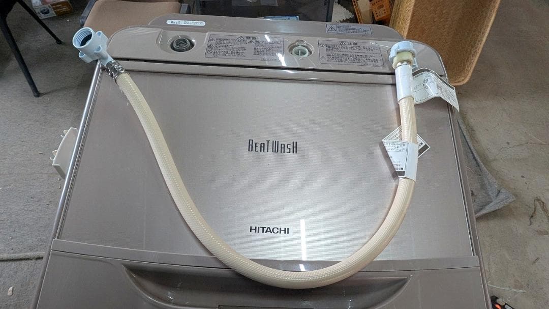 ◆HITACHI 日立　ビートウォシュ全自動洗濯機10㎏　BW-10WV