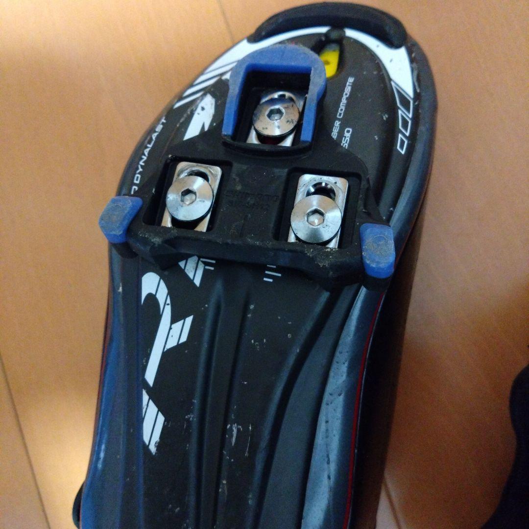 SHIMANO R1 ブラックロードシューズ クリートセット付き