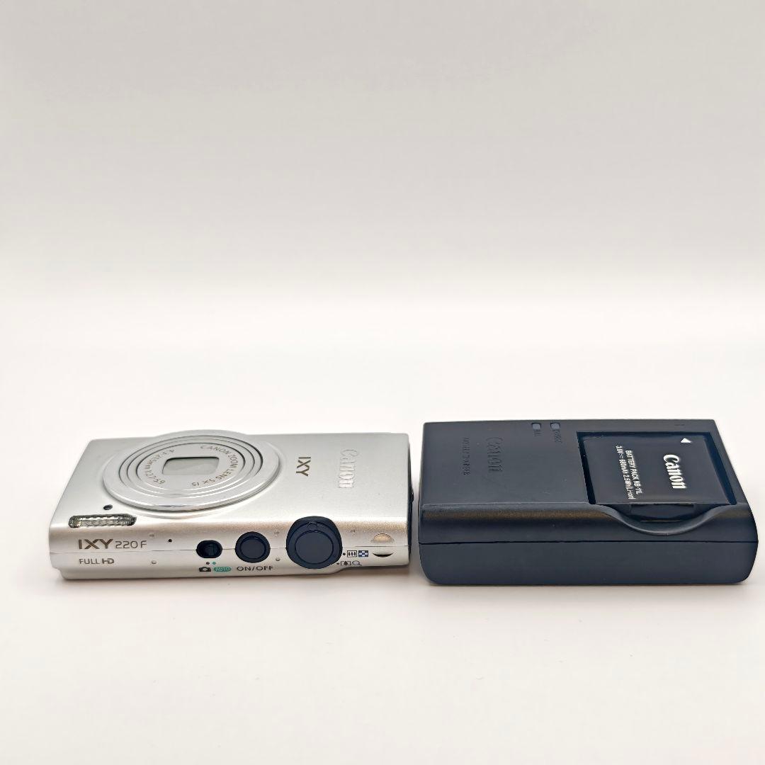 美品　ガラスコーティング済み　Canon IXY220F シルバー