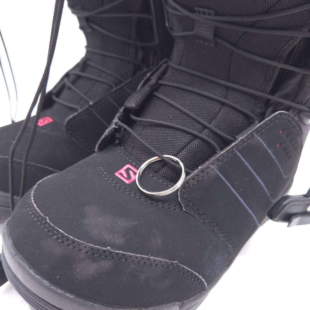 SALOMON サロモン スノーボード ブーツ 23cm ブラック 402151