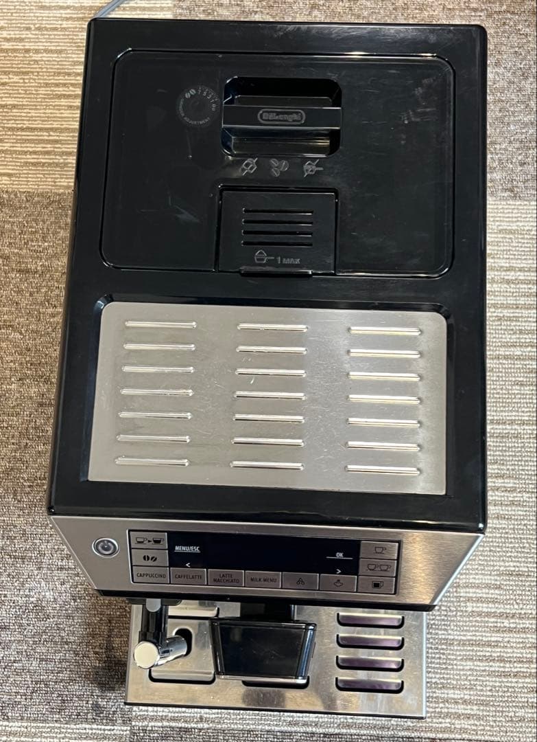 デロンギ　エレッタカプチーノトップ　ECAM45760B 全自動コーヒーマシン