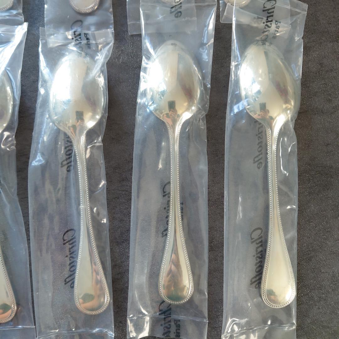 クリストフル パール 未開封 コーヒースプーン 12点
