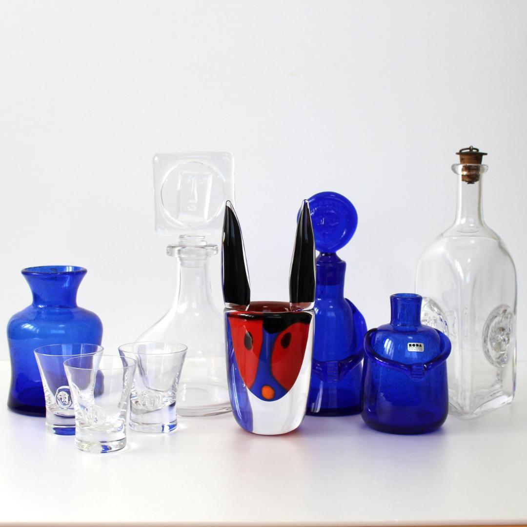 【美品・3個セット】Erik Hoglund　エリックホグラン　ショットグラス