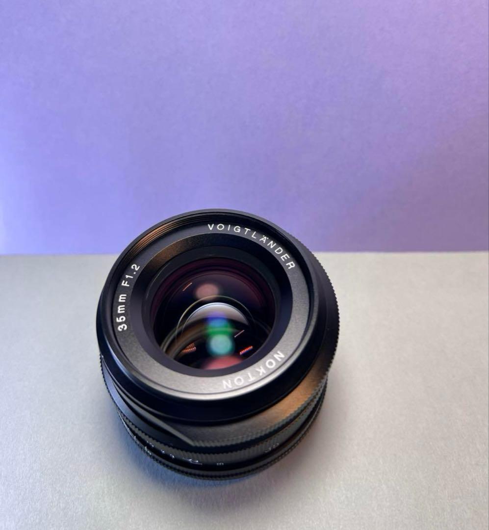 美品 フォクトレンダー NOKTON X-mount 35mm F1.2