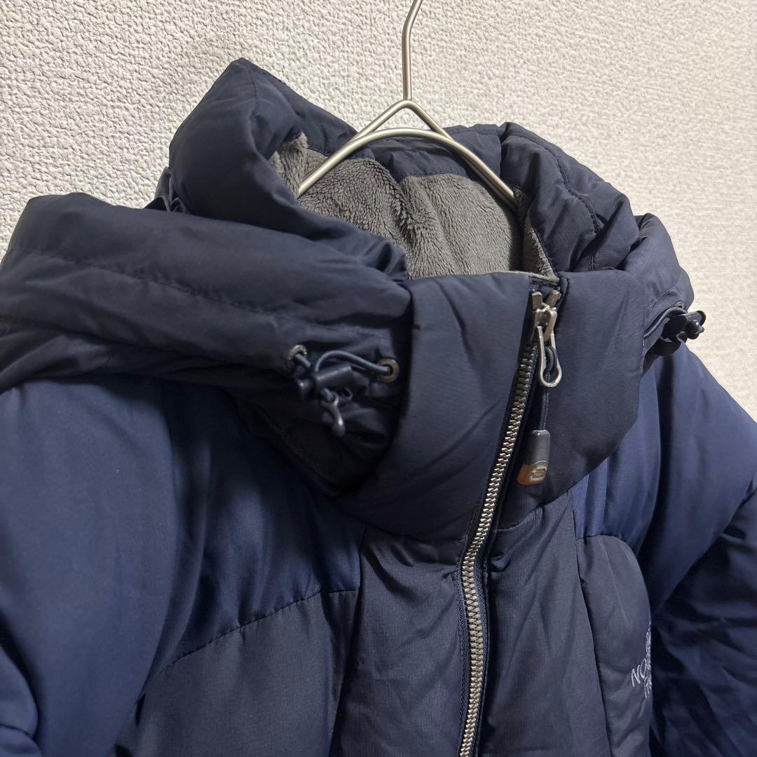 M3r1@じゃ様 ノースフェイス フード付き ダウンジャケット