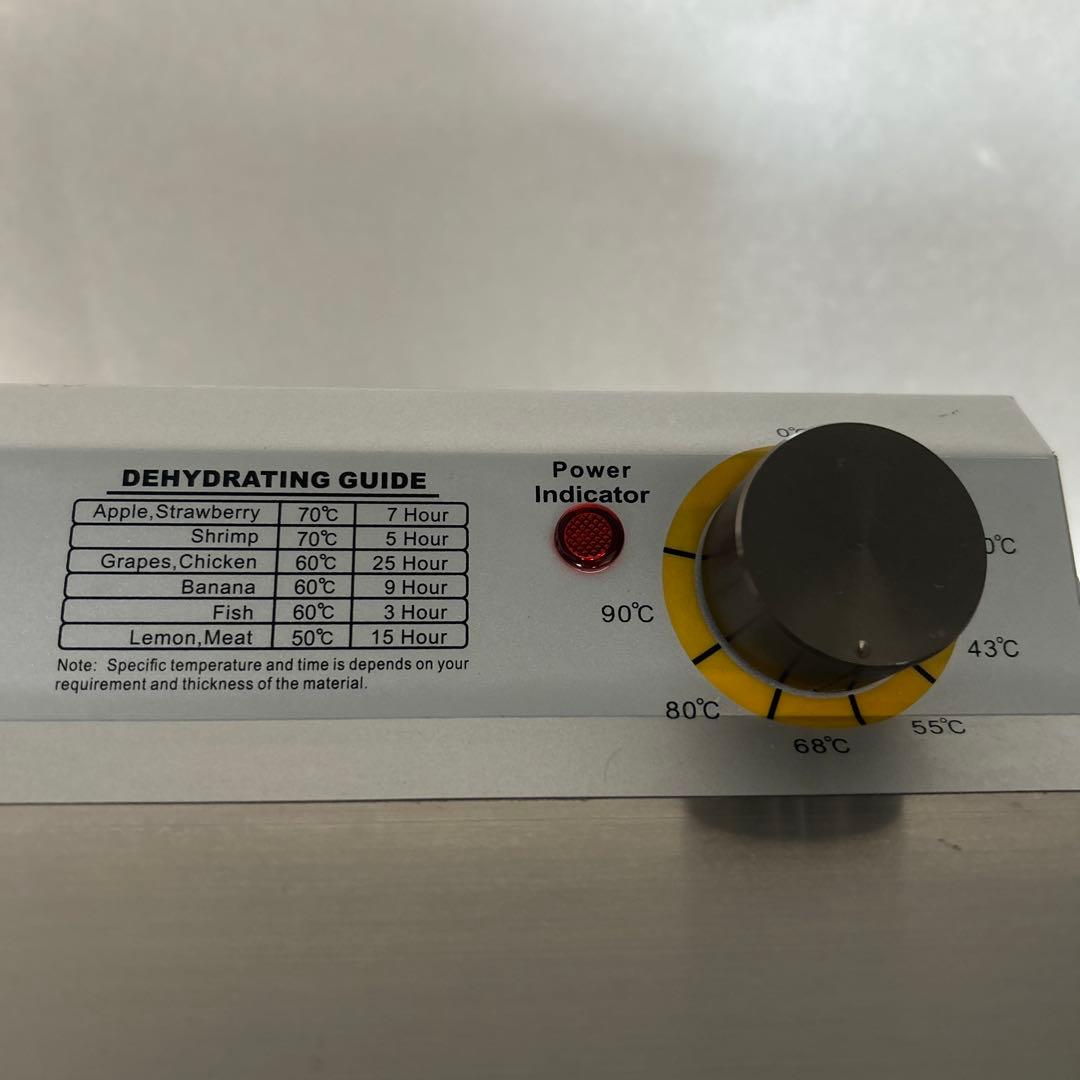 一度使用 フードドライヤー 18層 ステンレス網 食品乾燥機